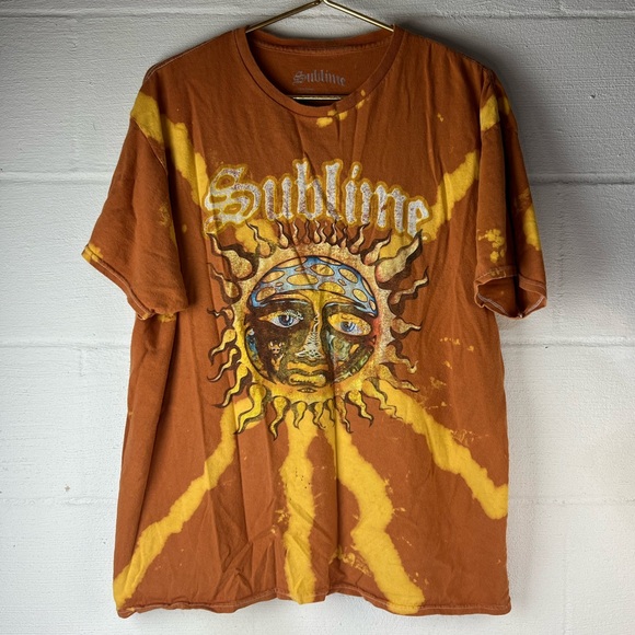Sublime Tops - Sublime Burnt Orange Tshirt, Large